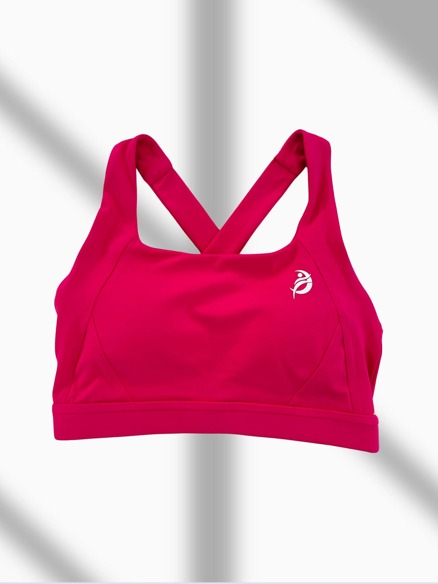 Lotus Pink Wide Strap Sport Bra