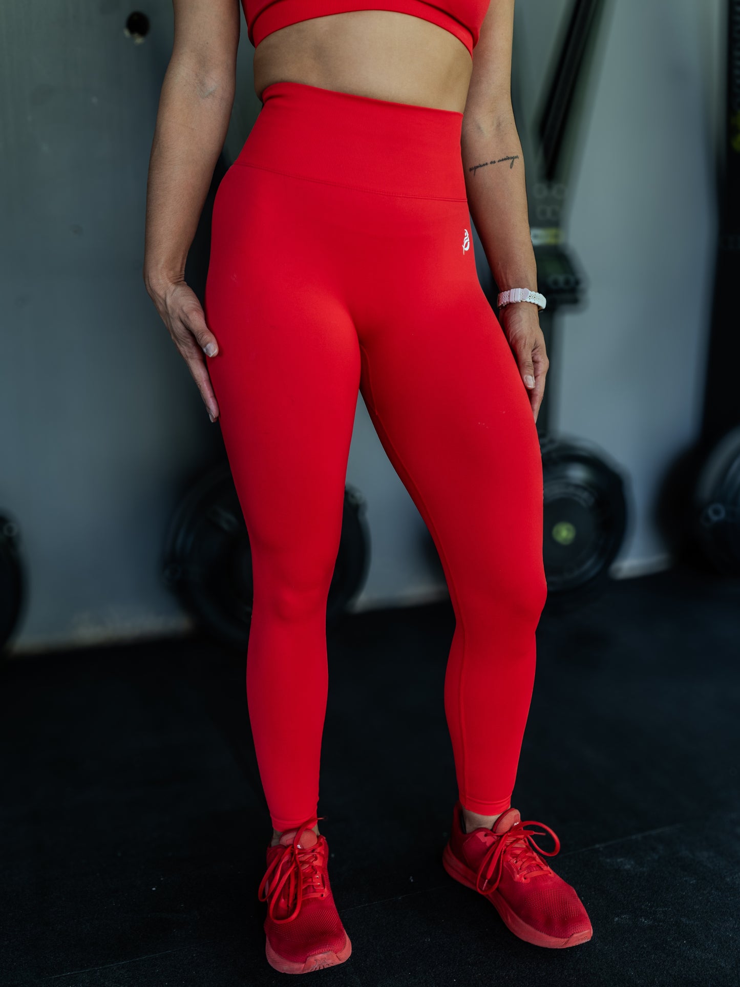 [𝑳𝒊𝒇𝒕𝒊𝒏𝒈] Red Amapola Leggings