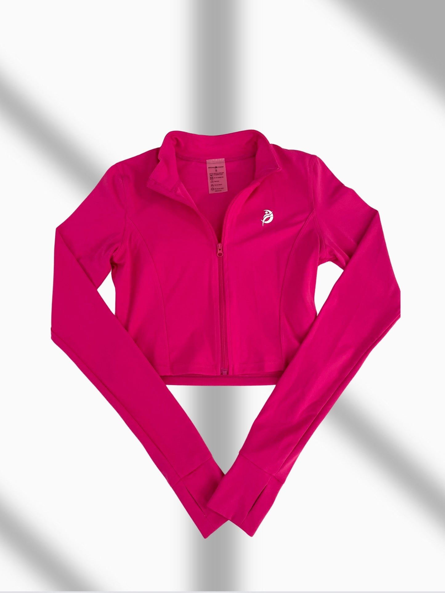 Lotus Pink Crop Jacket