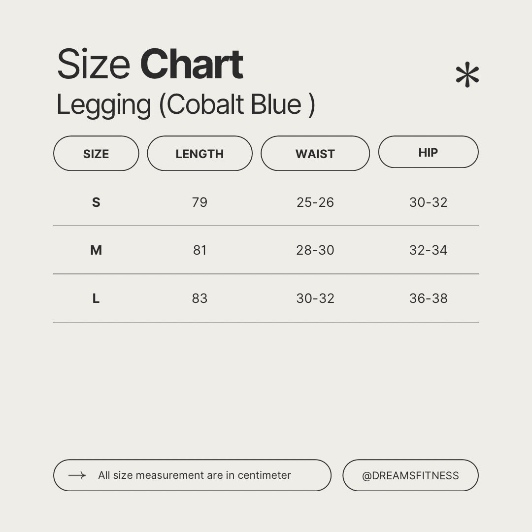 [𝑳𝒊𝒇𝒕𝒊𝒏𝒈] Cobalt Blue Leggings