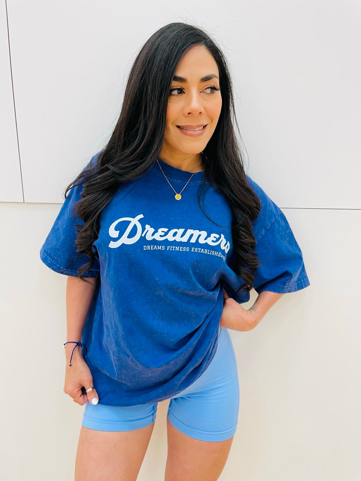 Dreamers Tee In Zafiro Blue